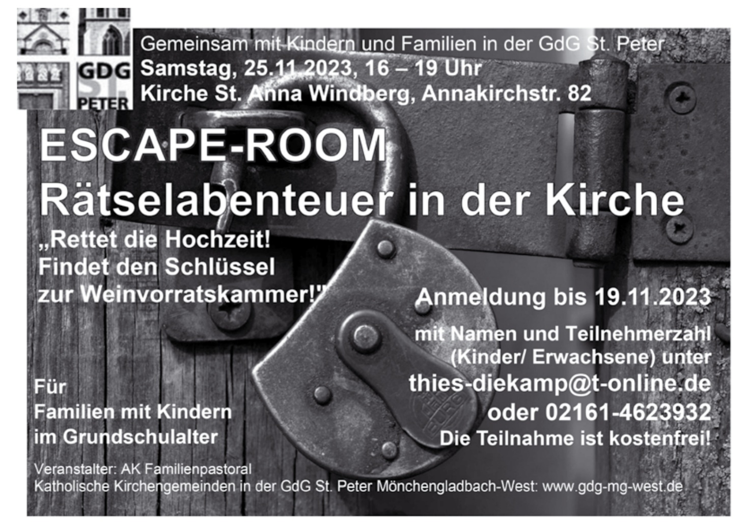 23 11 25 Escape Room (c) M. Thies-Diekamp