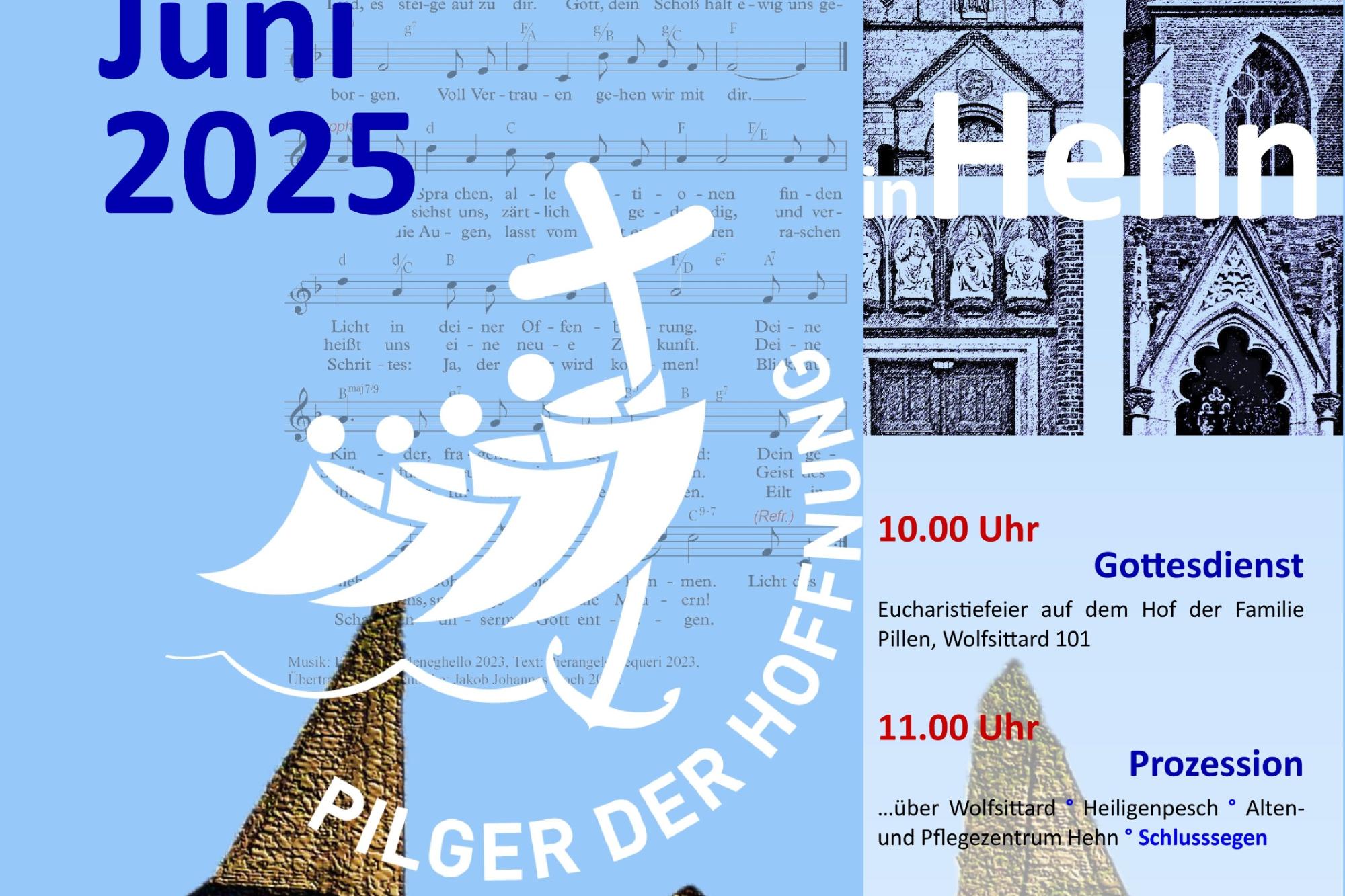 Fronleichnam 2025 - Ausschreibung