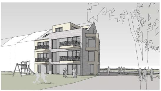 Neubau Mehrfamilienhaus.jpg (c) Architekturbuero WH - MG