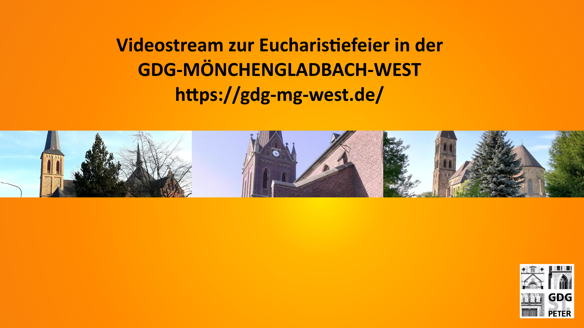 Übertragung Eucharistiefeier (c) GdG MG-West