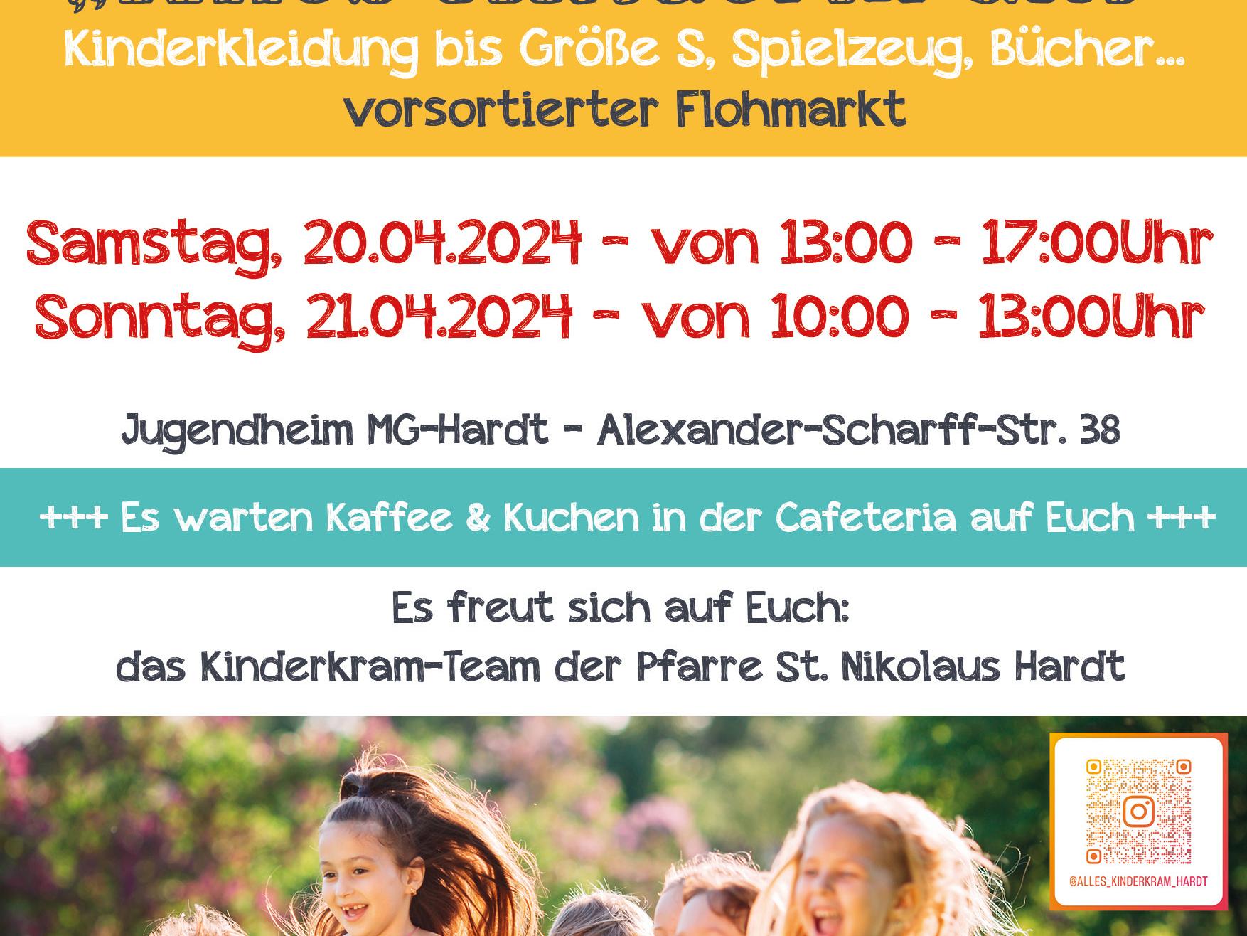 2024 - Plakat Kinder Flohmarkt_Frühjahr 2024